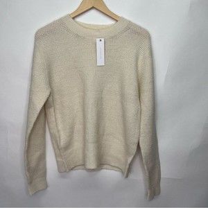NWT Sophie Rue Women’s Long Sleeved cream Sweater size Large
